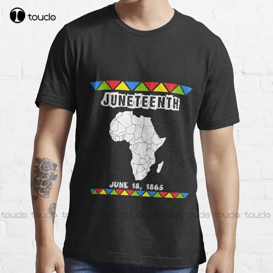 

Juneteenth Trending T-Shirt Women Tshirt Custom Aldult Teen Unisex Digital Printing Tee Shirts Short Sleeve Funny Tee Shirts New