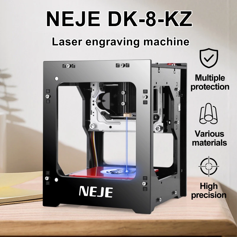 

NEJE Laser Engraver CNC DIY DK-8-KZ 1500mw/2000mw Fast Mini Logo Mark Printer Cutter Woodworking Wood Plastic