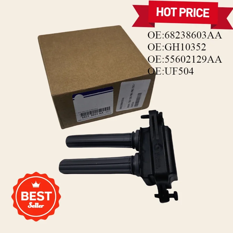 Свеча зажигания катушки 68238603 АА 68060346 56029129 AB UF504 подходит для Chrysler Dodge Jeep Ram 5.7L 6.1L 6.4l