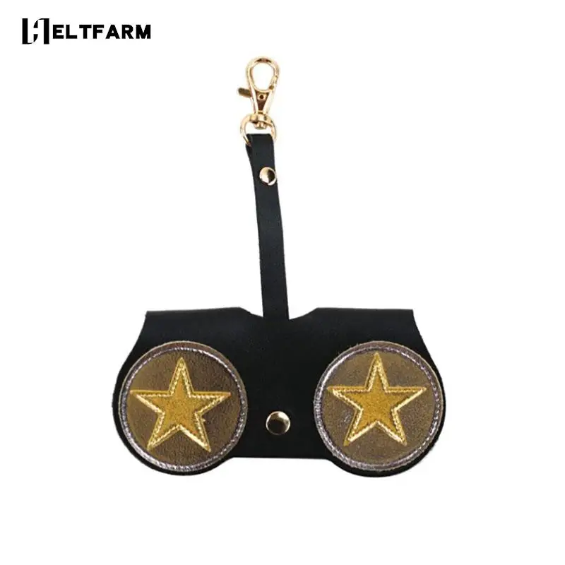 

Japanese Girl Simple Portable Glasses Bag Anti-pressure Sunglasses Clip Protective Cover Hanging Glasses Bags 2022 Fashion New
