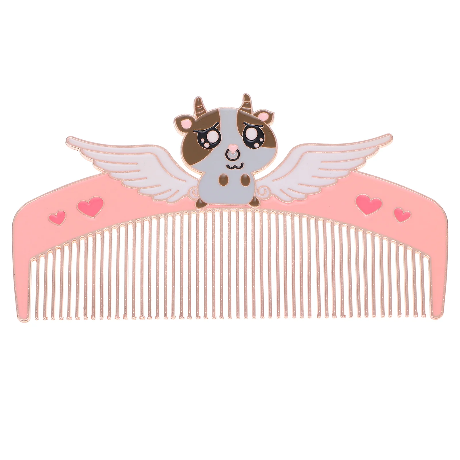 

1PC Girl Heart Hair Comb Delicate Straight Hair Comb Zodiac Elements Hair Comb for Lady Girl Form