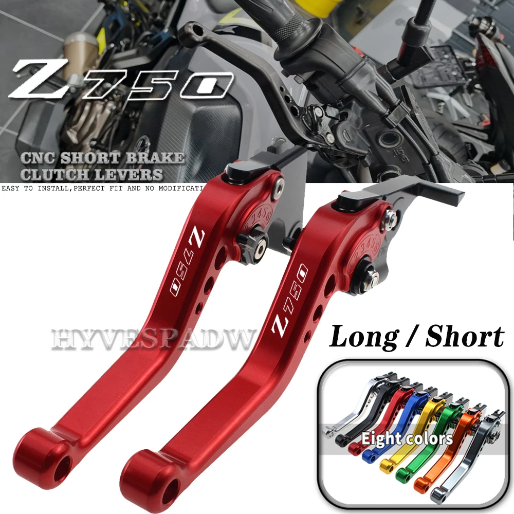 

For Kawasaki Z750 Z 750 2007 2008 2009 2010 2011 2012 Motorcycle Adjustable Handles Lever Long / Short Brake Clutch Levers