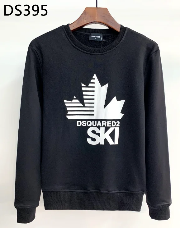 

Dsq2 Classic Crewneck Letter Sweatshirt Pullover Sweater Couple Hoodie High Quality Fashion Street Sweatshirt Men's Clothing