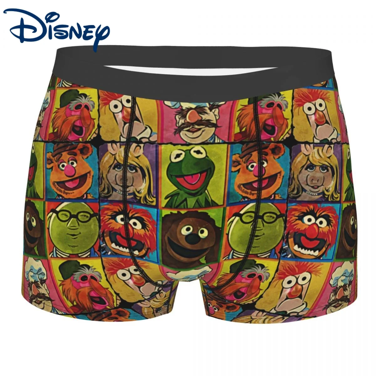 

Шведский шеф-повар семья VERT Muppet Show Мужское нижнее белье Дисней боксеры шорты трусы сексуальные дышащие трусы для мужчин