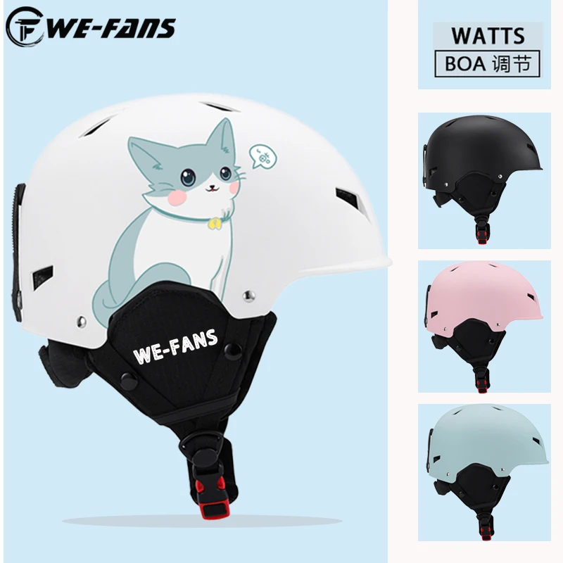 

Winter Sports Adult Ski Snowboard Helmet Half-covered Anti-impact Safety Helmet Adjustable Child Outdoor Skiing Climbing Safety