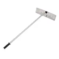 Lightweight Snow Shovel Roof Rake 20FT Extension Poly Blade Adjustable Telescoping Handle Pluviometro