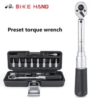 bike hand yc 635 preset torque wrench bidirectional adjustable allen key torx wrenches eieio bicycle repair tool set
