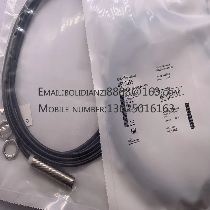 Оригинальный датчик приближения BES M12MI-NSC40B-BP02/BP03/BP05