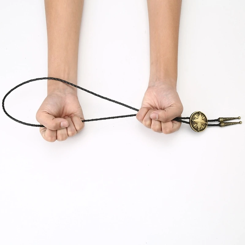 Винтажные галстуки-боло для женщин и мужчин галстуки с крестом в стиле вестерн