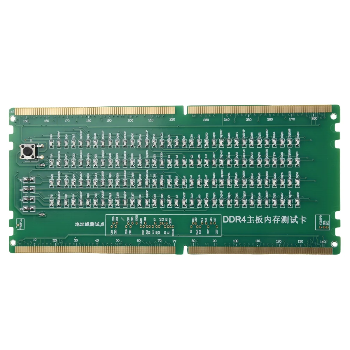 Тестовая карта DDR4 слот для оперативной памяти светодиодный анализатор ремонта