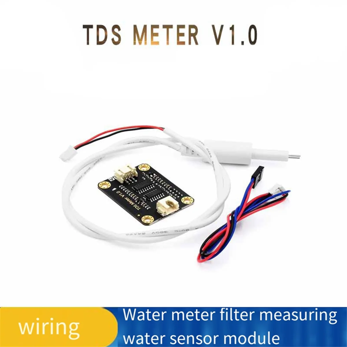Фото Плата V1.0 для датчика воды UNO TDS, модуль измерителя качества воды с фильтром для Arduino Unor 3 №3