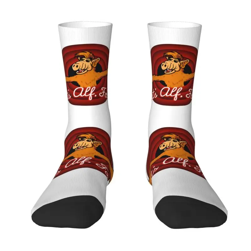 

That's Alf Folks Men's Crew Socks Unisex Cool 3D Printed Alien Life Form Sci Fi Tv Show Dress Socks