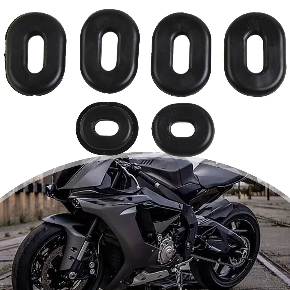 Доступный комплект черных резиновых боковых крышек для Honda CB CL SL XL100 CT TL XL125