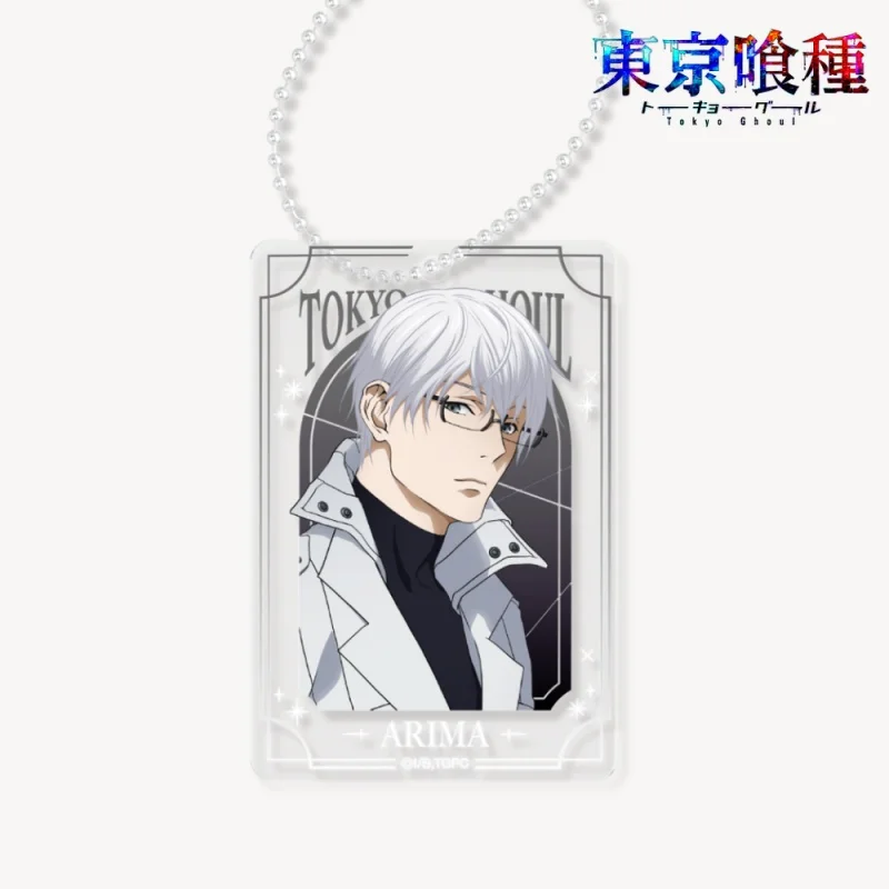 Фото Акриловые брелоки-подвески Tokyo Ghoul 6 см, аксессуары для ключей от машины, брелок для ключей, украшение для телефона/сумки, подарки №4