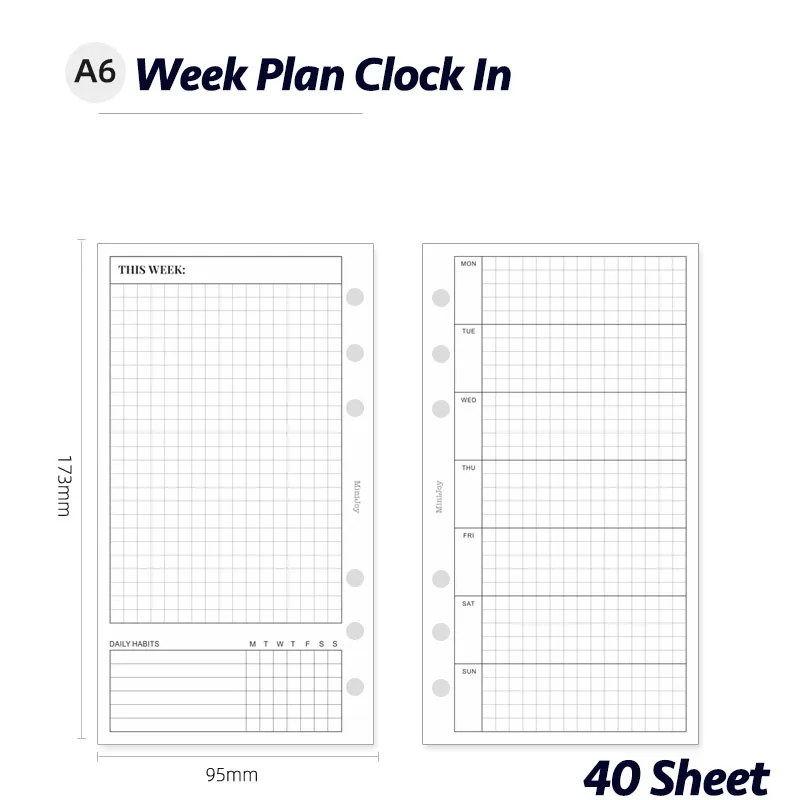 

Сменный сердечник из коллекции простых листьев из нержавеющей стали A6