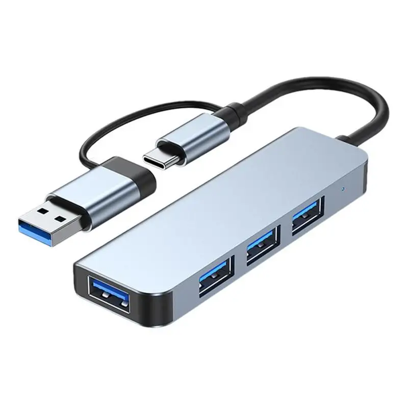 

Разветвитель 7 в 1 с портом Type-C на USB 3,0, 5 Гбит/с