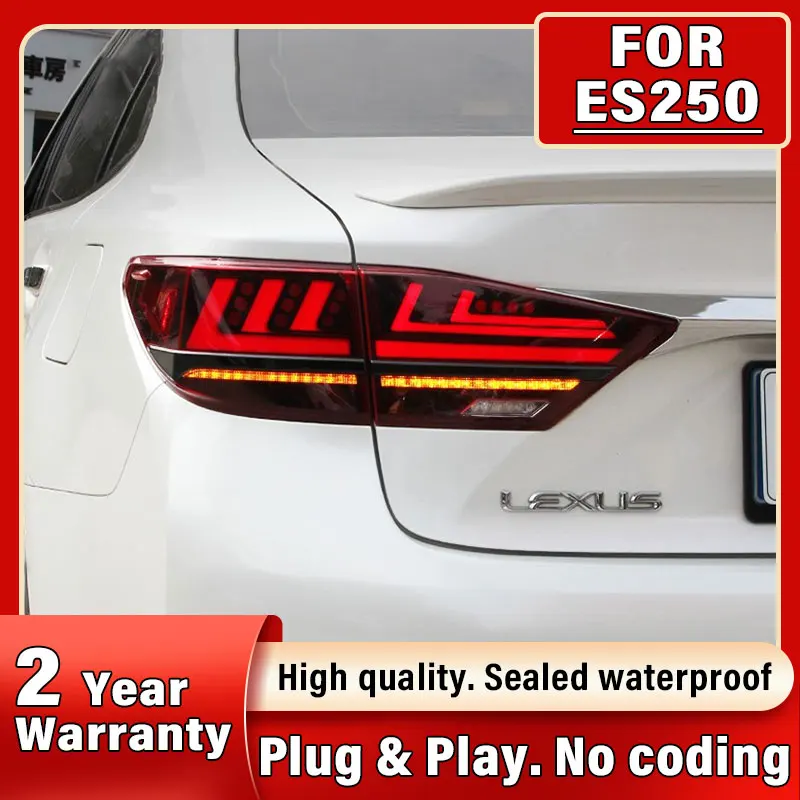 

Car lamps Tail Lamp for Lexus ES250 Tail Lights 2013-2017 ES300 LED Tail Light ES350 DRL Signal Brake Reverse auto Accessories