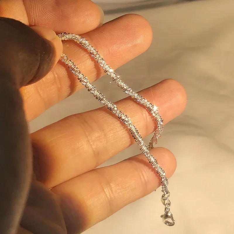 Новые Модные Белые тибетские серебряные браслеты для женщин модные ювелирные