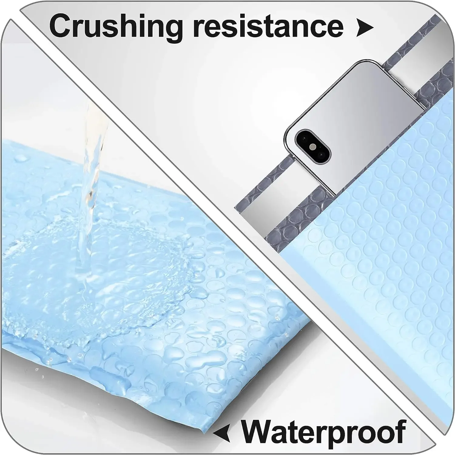 100 шт. новые конверты для почтовых отправлений с пузырчатой пленкой поли упаковки