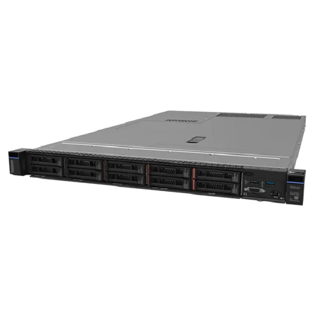 

ThinkSystem SR645 Rack Server A 2S 1U rack server being equipped with two AMD EPYC 7002 series CPUs