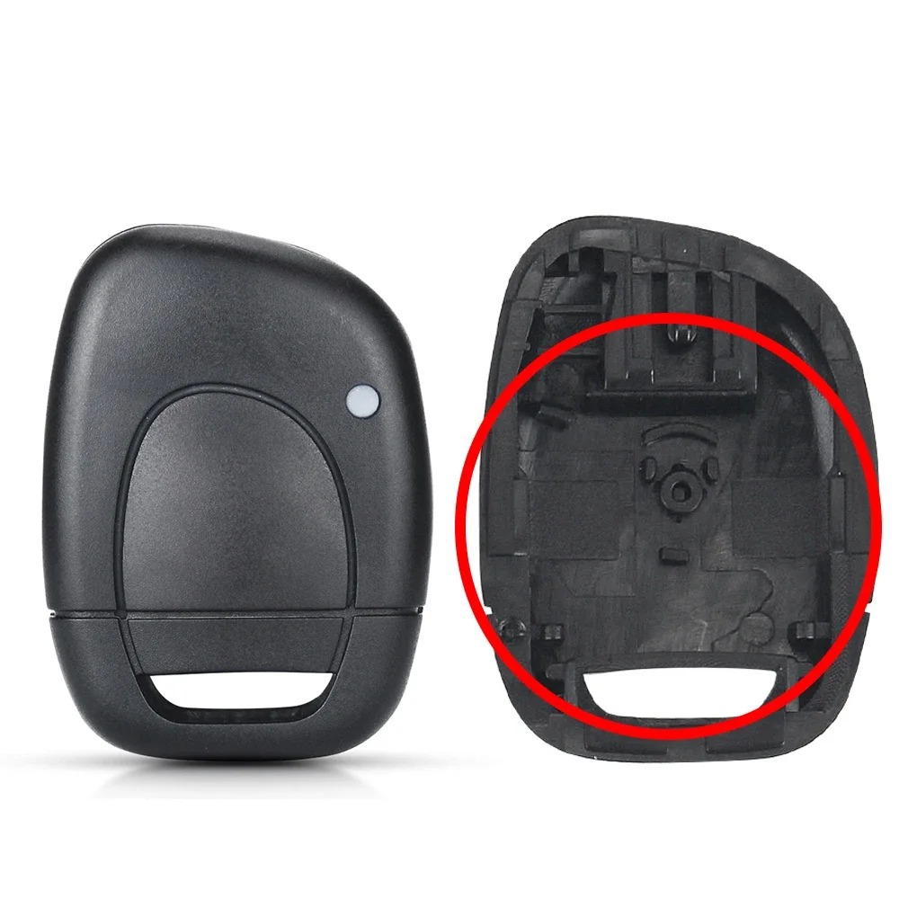 

KEYYOU чехол для дистанционного ключа, чехол-брелок для RENAULT Twingo Clio Kangoo Master Simbol, 1-кнопочный брелок для ключей