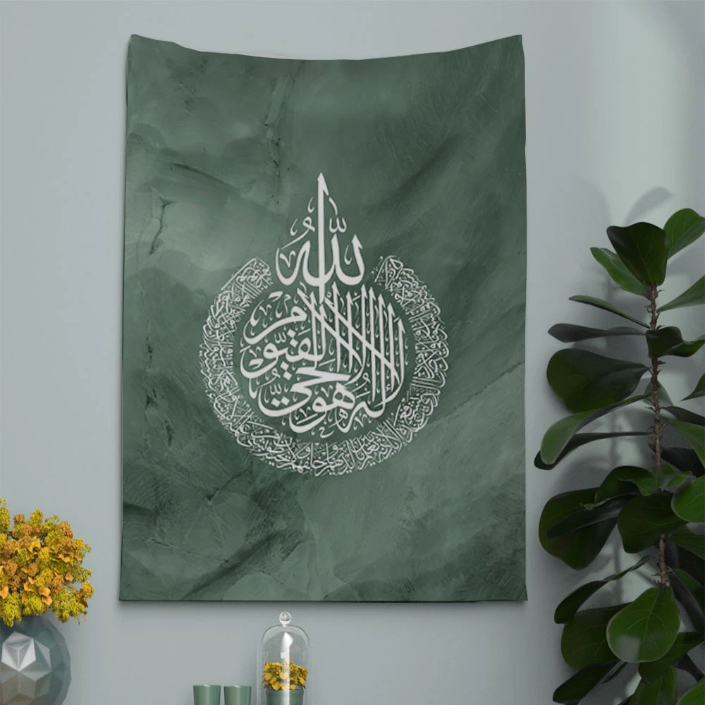

Custom Arab Architecture Muslim Tapestry Home Living Room Decor Wall Hanging Tapestries Blanket for Bedroom 21-12-1-13