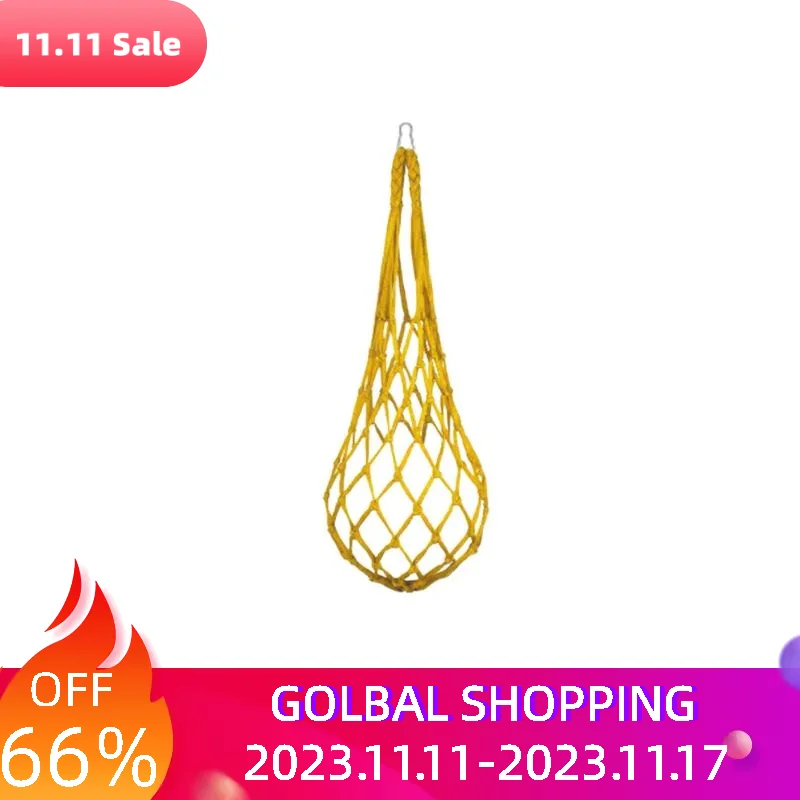 

With Hook Feeding Tool Yellow Cabbage Feeder Goose Large Birds Polyester Duck Home Use Chicken Vegetable Bag Poultry