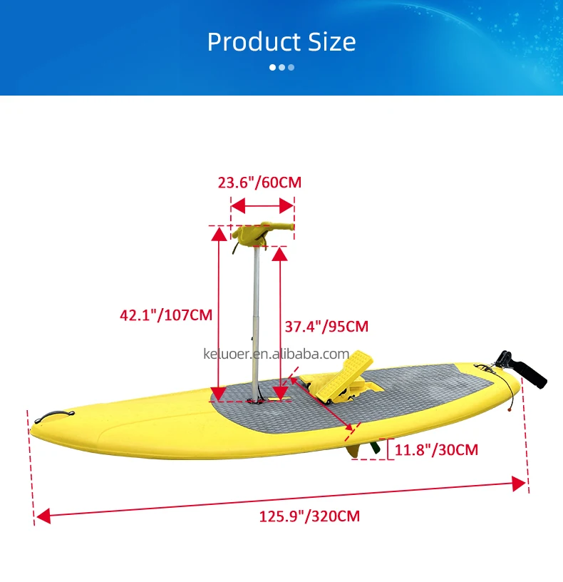 Водные виды спорта велосипед вертикальная доска для серфинга с фотосистемой