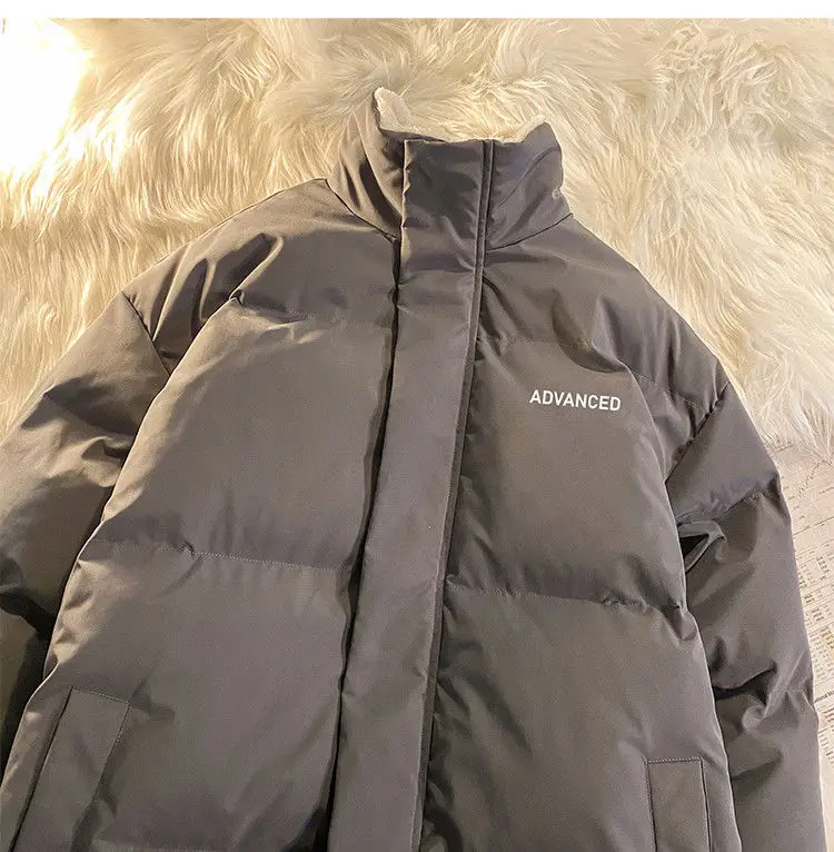 2022 Winter Thick Cotton Coat Women's Korean Version Lamb Wool Plus Velvet Short Cotton Coat Hong Kong Style Loose Coat