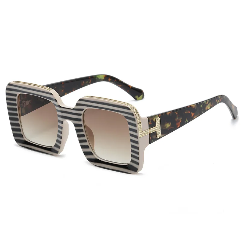 

Новинка 2023, модные солнцезащитные очки, женские брендовые дизайнерские ретро прямоугольные солнцезащитные очки, женские популярные красочные винтажные квадратные очки