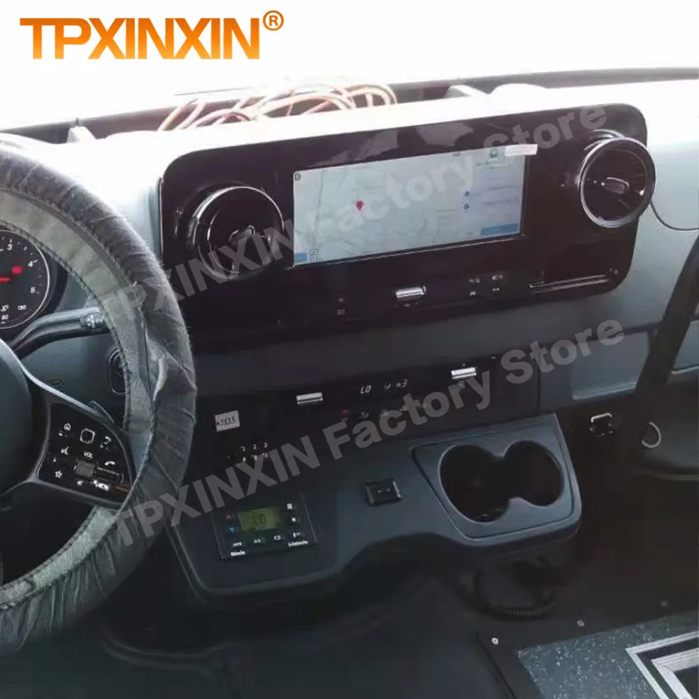 Мультимедийный проигрыватель на Android 11 автомобильное радио стерео для Benz Spinway