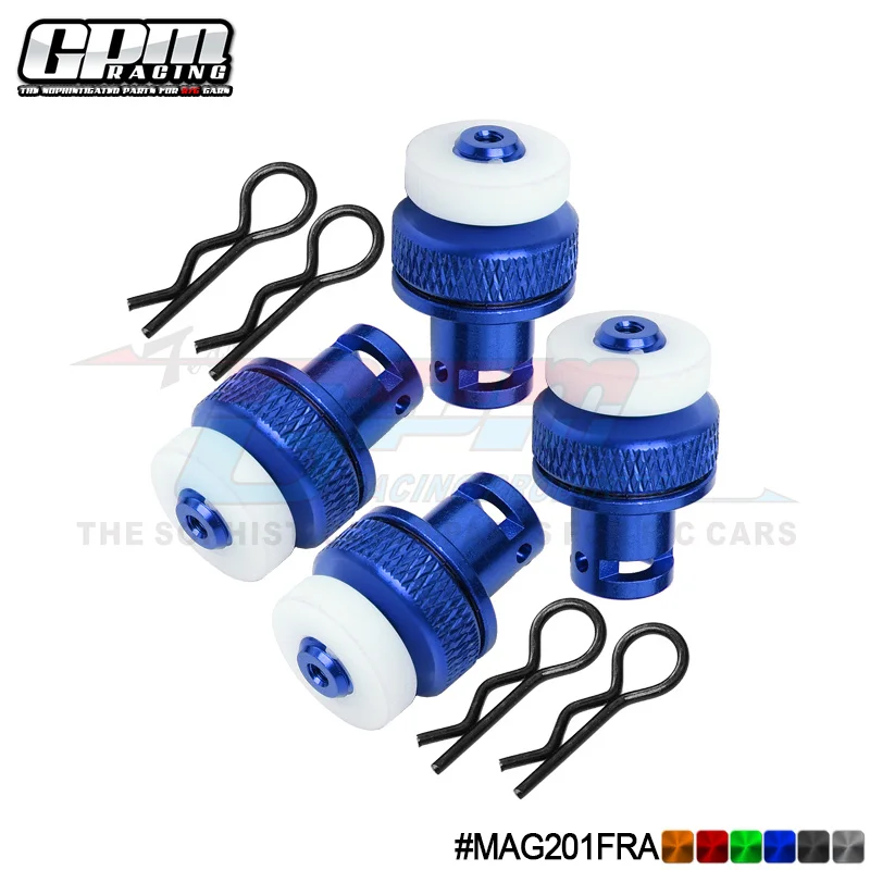 Алюминиевые передние и задние магнитные стойки корпуса GPM для ARRMA 1/10 Granite Big Rock 3S Blx