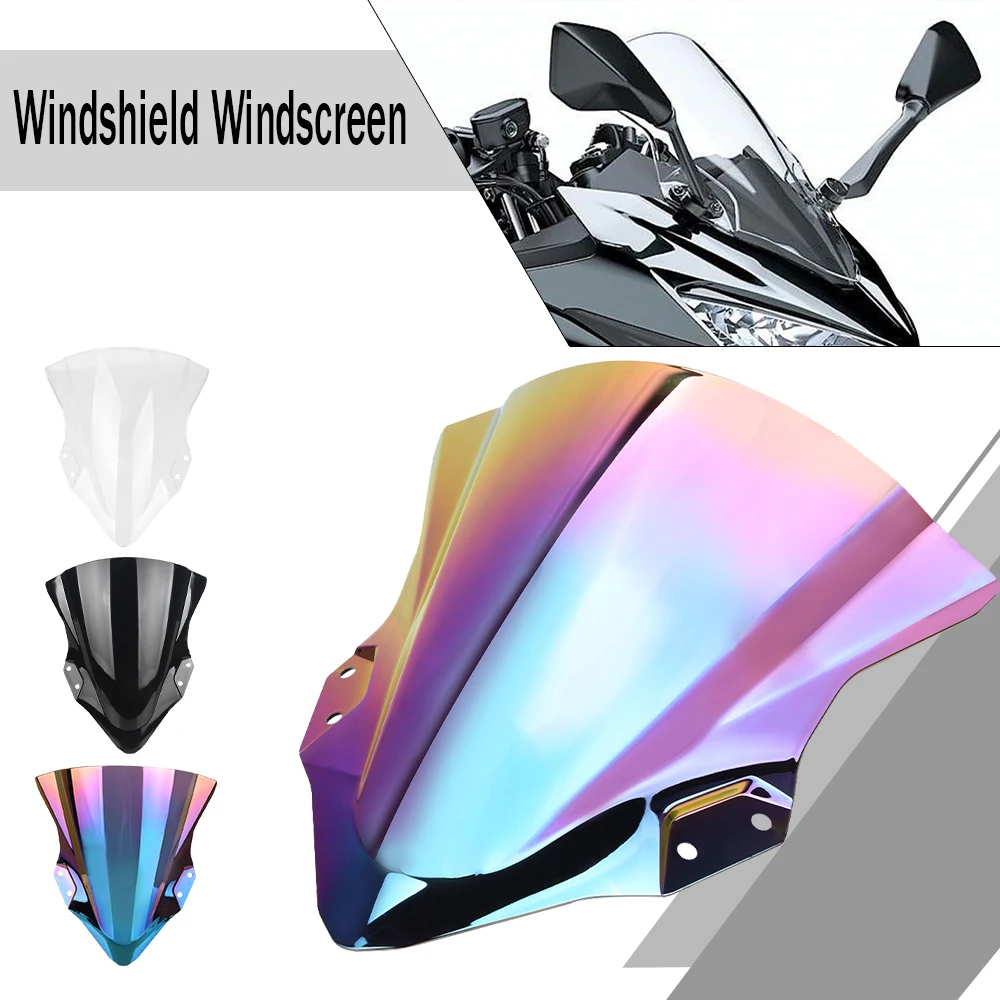 Для Kawasaki Ninja 400 EX400/Ninja 250 2018-2023 2019 2020 2021 2022 детали с двойным пузырьком обтекатель