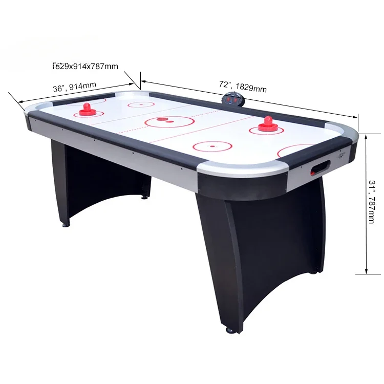 SZX 6-футовый аэрохоккейный стол Sportcraft с двигателем вентилятора на продажу Китай
