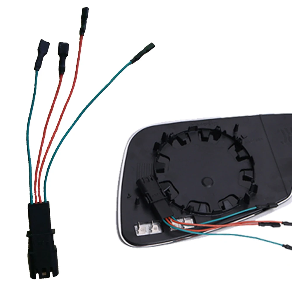 Зеркало заднего вида с электроподогревом, 4 контакта, для BMW X5 E70 E70 LCI X6 E71 E72 2008-2013