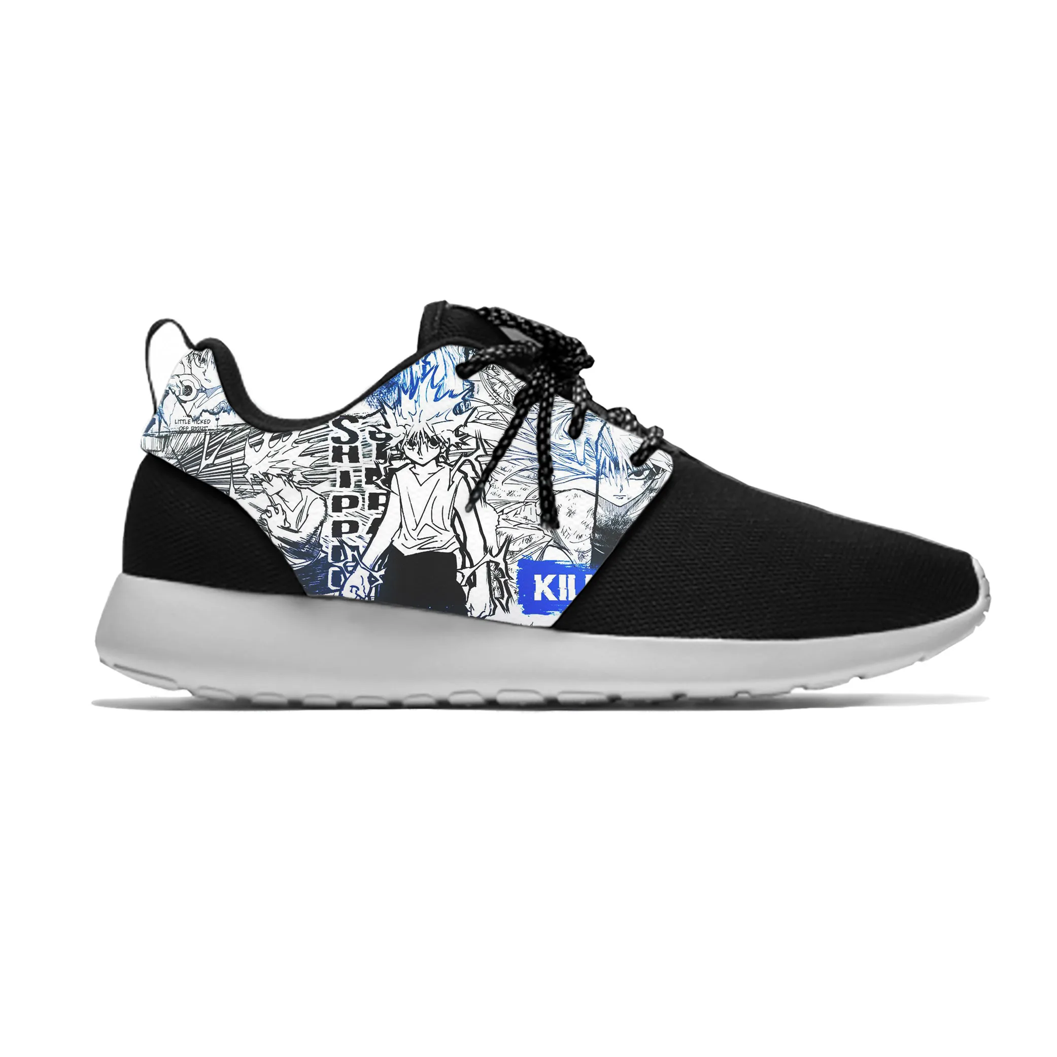 

Кроссовки мужские/женские с мультяшным принтом манга Охотник X Hunter Killua Zoldyck