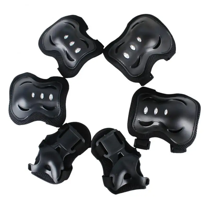 

Protective Knee Elbow Palm Pads Six-piece Protective Gear Professional Skateboard Roller Skating Protective Equipment