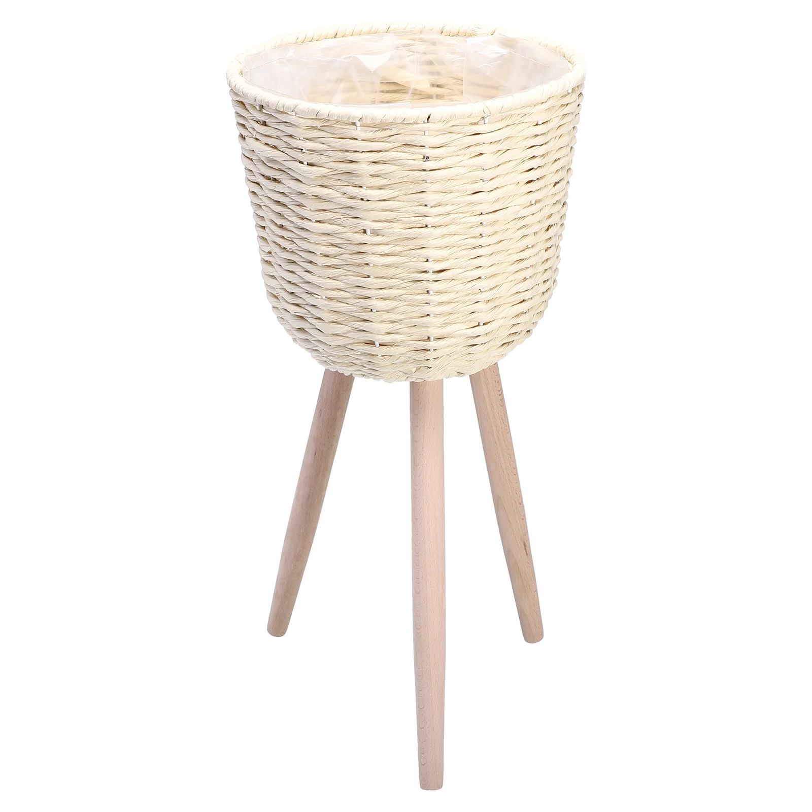 

1Pc Floor Type Flowerpot Generous Balcony Flower Planter Plant Pot Adornment