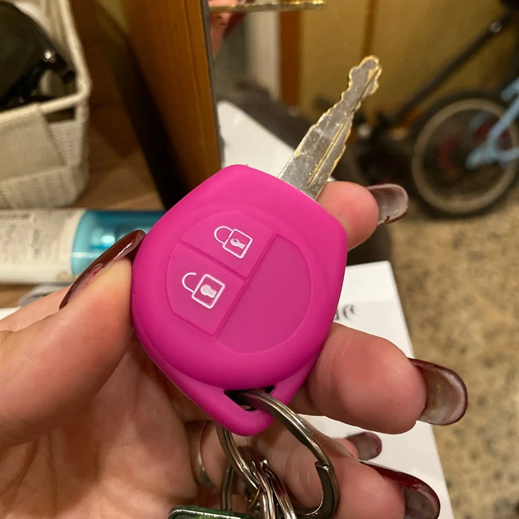 Силиконовый чехол для автомобильного ключа Suzuki SX4 Swift Grand Vitara Liana Celerio Jimny ключей