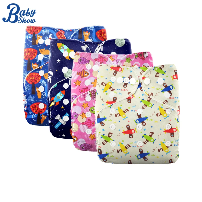 

Baby show Anti-leak Diapers Washable Easy To Become Dry Nappies Adjustable Breathable Baby Diaper For 0-3 Year 3-15 Kg