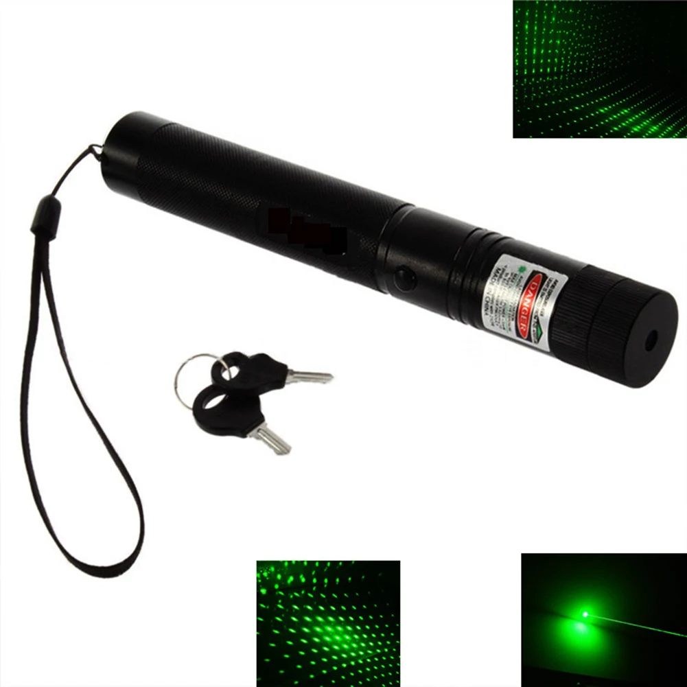 

Powerful 3000m 532nm Green Laser Sight Laser 301 303 Pointer Powerful Adjustable Focus Lazer With Laser Pen Head Burning Match