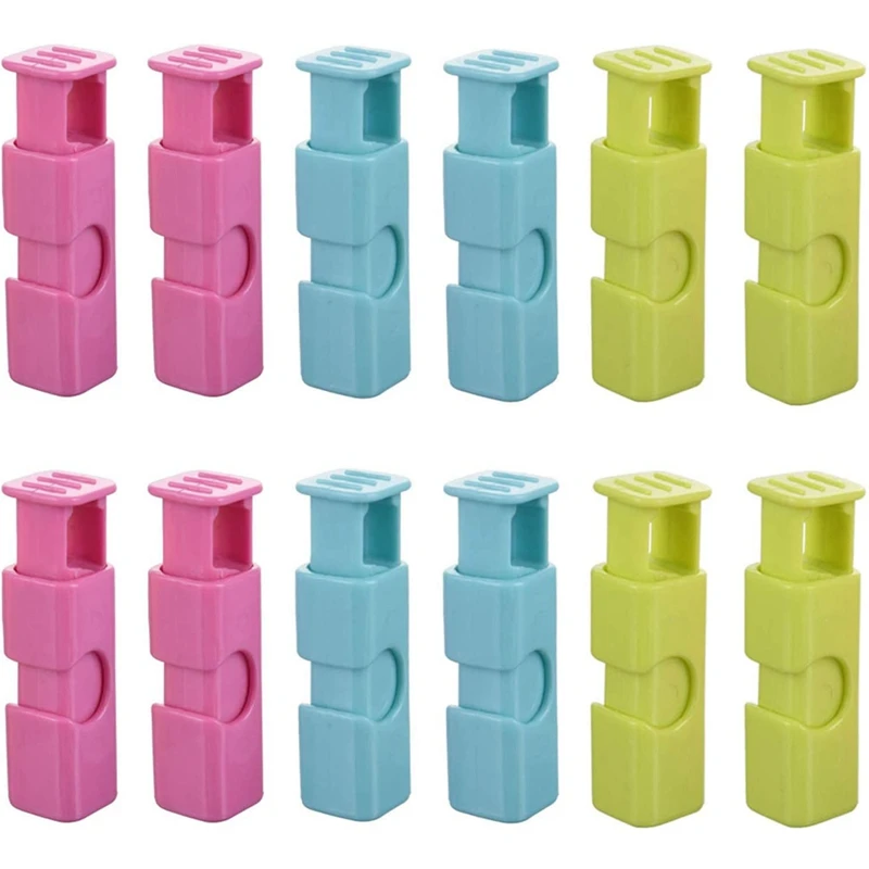 

JEYL зажимы для пакетиков для хлеба, риса, орехов, фасоли, сухих фруктов, мерзость и больше (12 упаковок)