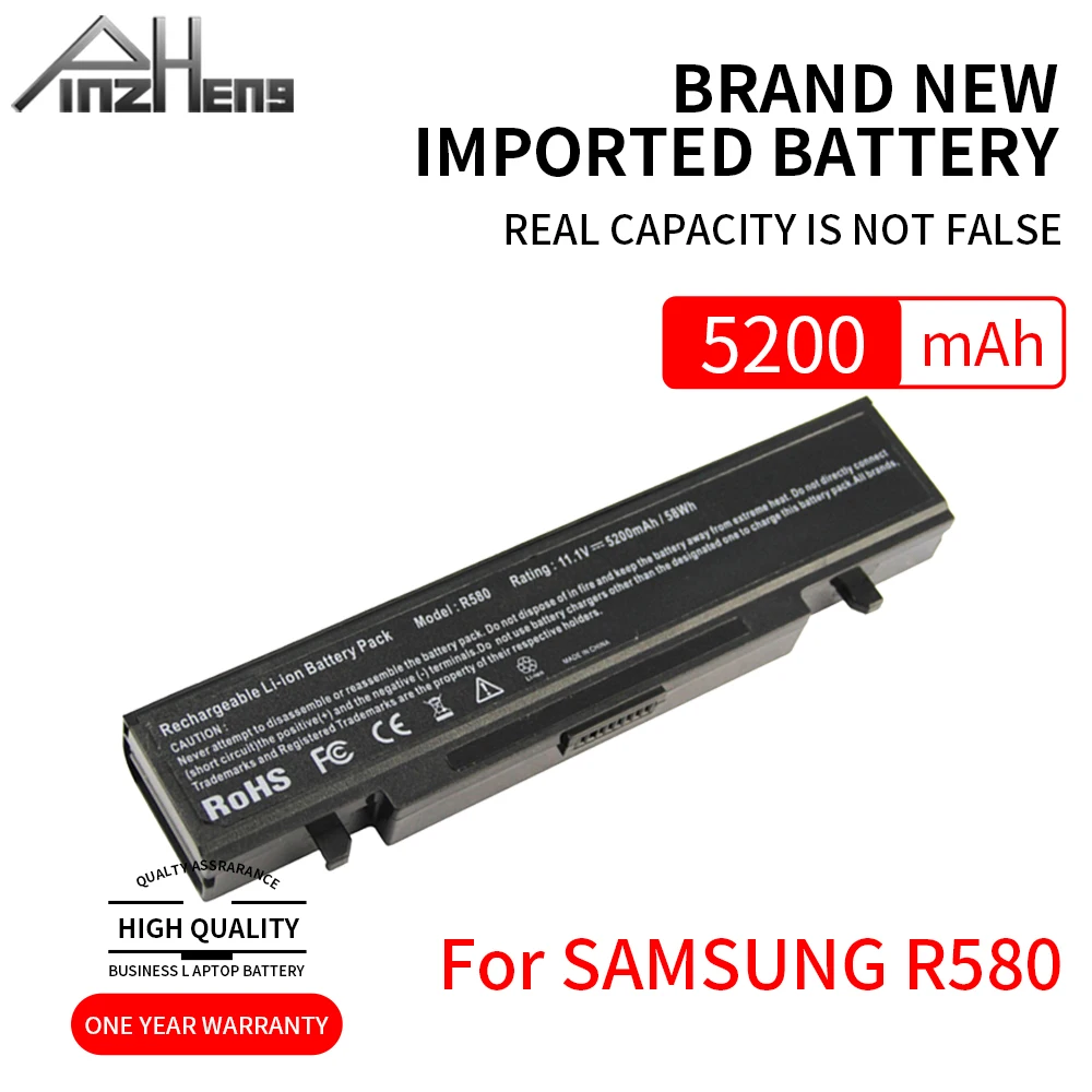 

Аккумулятор для ноутбука PINZHENG 5200 мАч для SamSung AA-PB9NS6B R428 R429 R580 NP300 NP350 RV410 RV509 R530 R580 R528