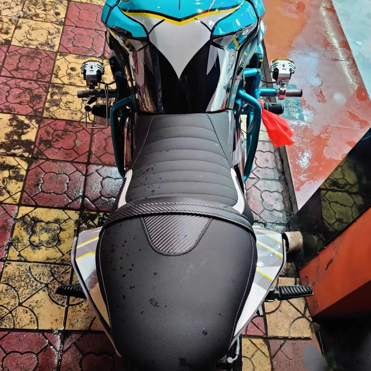 Высококачественная подушка для модификации сиденья мотоцикла мягкое и