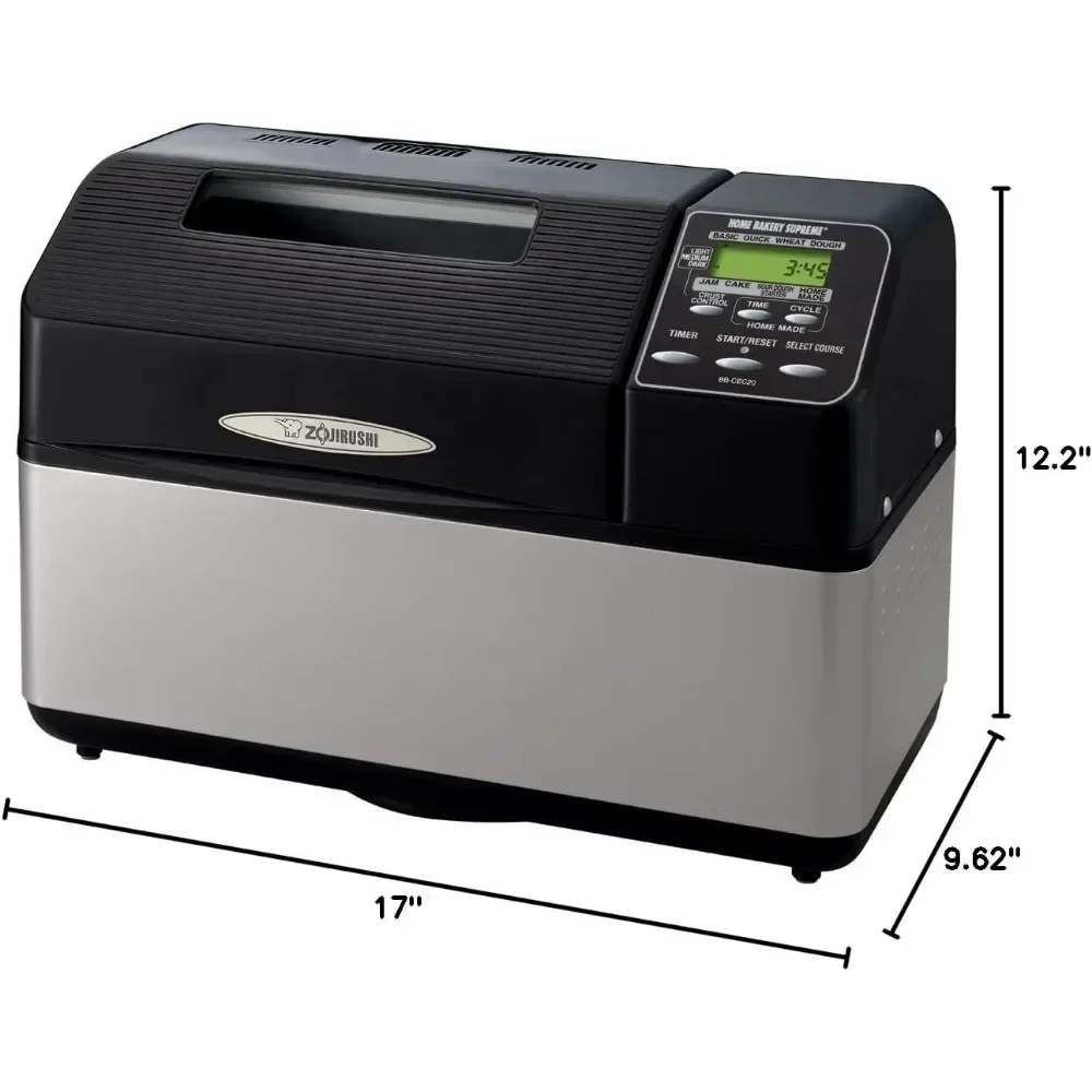 Для-Zojirushi BB-CEC20 домашняя хлебобулочная машинка Supreme 2 фунта Черная