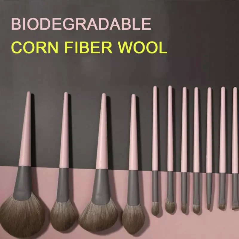 

NEW2023 11PCS Makeup Brushes Set For Cosmetics Foundation Blush Powder Eyeshadow Kabuki Blending Makeup Brush Beauty Tool