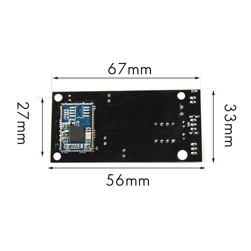 Беспроводной адаптер APTX HD CSR8675 плата приемника Bluetooth 5 0 ES9018 I2S DAC аудио декодер 24