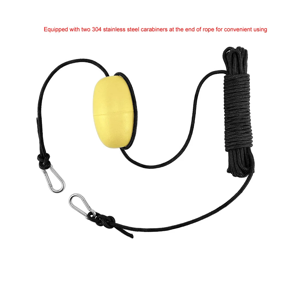 

Drift Anchor Tow Rope Boating Floating Throw Anchor Line Portable Float Buoy Anchor Accessory Marine Boat Yacht Kayak Canoe