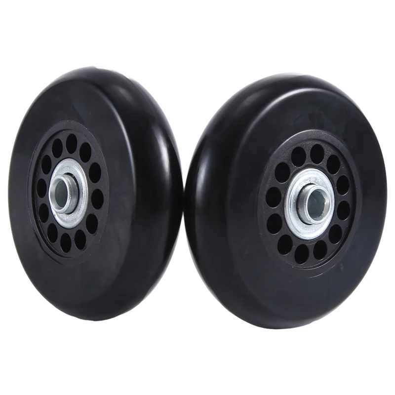 Комплект сменных колес для чемодана комплект из 2 поворотных полиуретановых