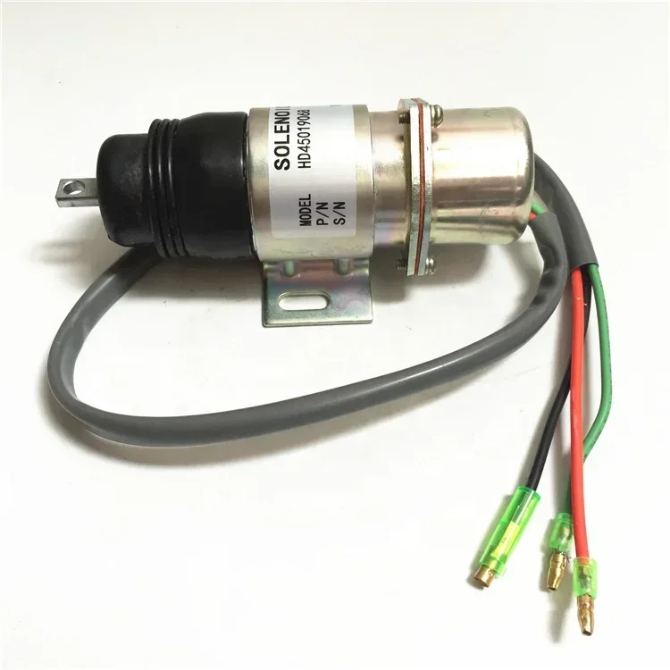 Соленоид отключения дизельного двигателя 24 В 1-81910-0520 МВ2-17А 5819100260 для 6BB1 6B61 4J62 4J61